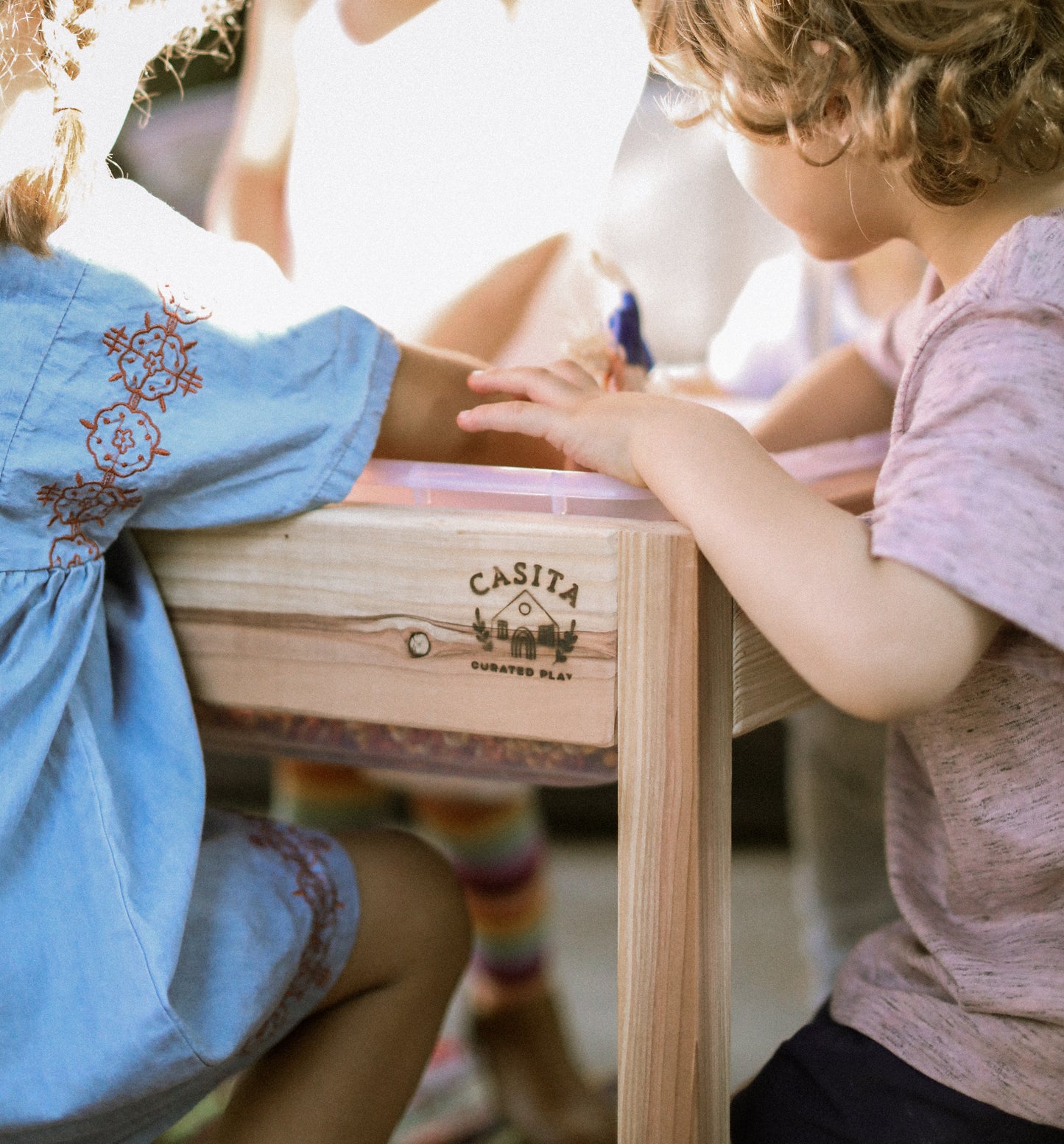 Redwood Cedar Sensory Table