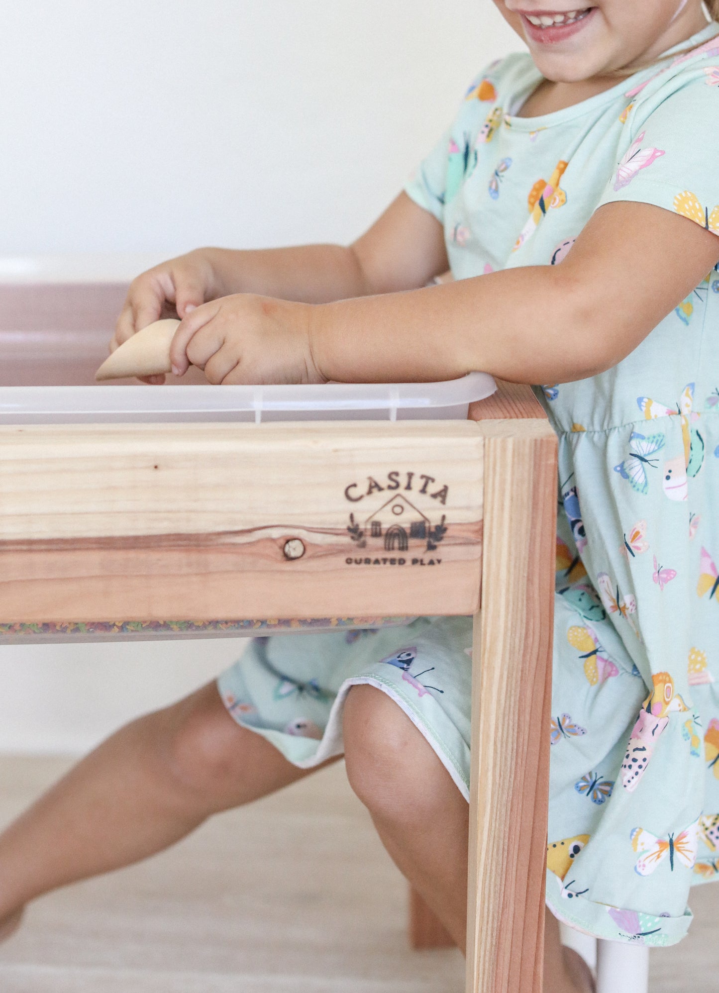 Redwood Cedar Sensory Table