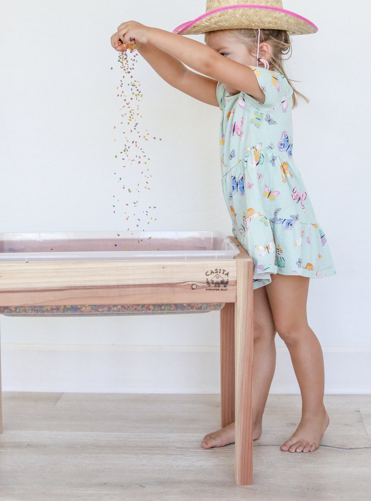 Redwood Cedar Sensory Table