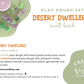 Desert Dwellers Play Dough Gift Box