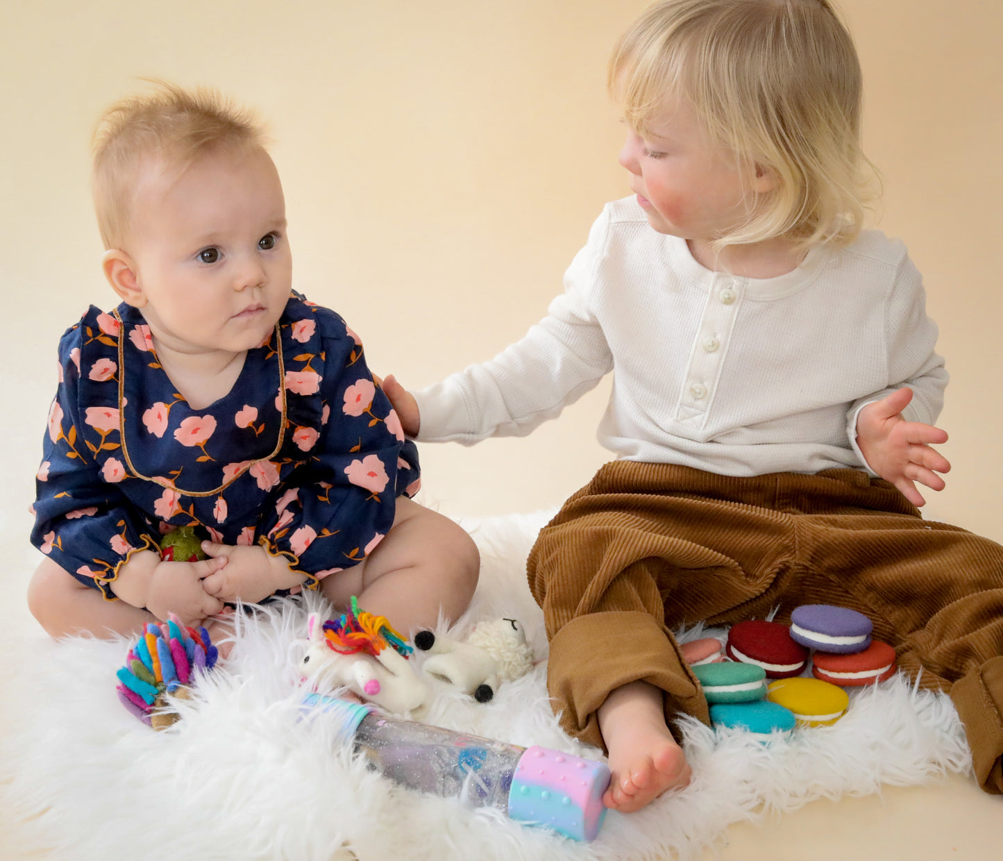 Felt Macaroon Play Set