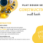 Construction Play Dough Kit