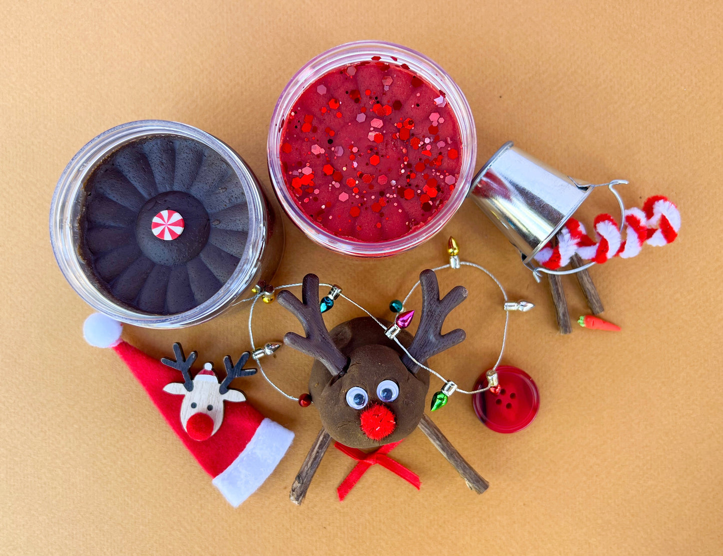 Reindeer Games Play Dough Kit
