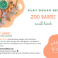 Zoo Babies Play Dough Gift Box