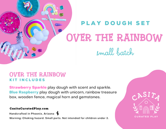 Over the Rainbow Play Dough Gift Box